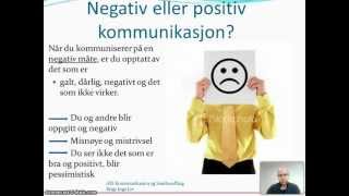 Kap 5 4 Kommunikasjon med brukeren positiv kom [upl. by Nae7]