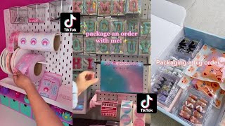 Satisfying Packing Orders 📝 ASMR Tiktok Compilation  Bubbles Asmr [upl. by Ellicec439]