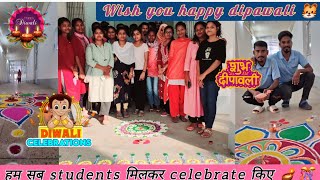 Happy diwali rangoli video 2024🎨🖌  smart suren vlog happydiwali2024 rangoli dipawali shortvlog [upl. by Haem]