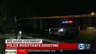 New Haven Police investigating shooting on Hazel Street [upl. by Haelat]