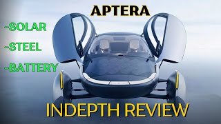 Apteras Solar Car REVIEW We didnt Expect this [upl. by Aennil]