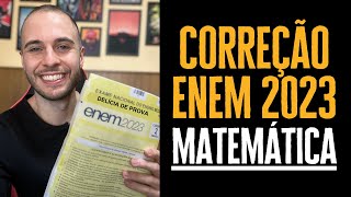 Correção das Questões de Matemática do ENEM 2023 [upl. by Yrreiht]