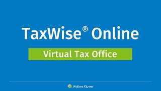 TaxWise Online Overview [upl. by Brigitte]