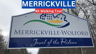 Merrickville Ontario Canada Walking Tour  A Small Beautiful Town near Ottawa Canada [upl. by Iramohs]