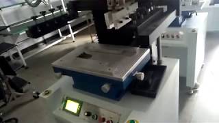 Semi automatic solder paste printer YS350YS600YS1200 [upl. by Ailedua]