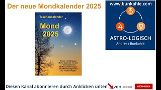 Taschenkalender Mond 2025 ist erschienen [upl. by Eirrol990]