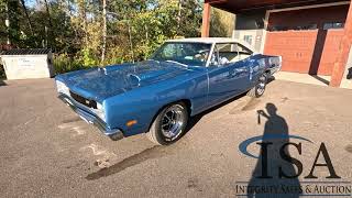 1326  1969 Dodge Coronet Super Bee Coupe Will Be Sold At Auction [upl. by Henriha667]