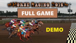 Horse Racing 2016 Full Game  No Commentary PS4 [upl. by Ecinnahs]