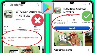 Gta San Andreas Netflix Cihazınız Bu Sürümle Uyumlu Değil  GTA SAN ANDREAS NETFLIX [upl. by Jenda]