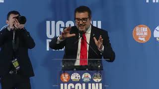 SALVINI A BOLOGNA PER SOSTENERE ELENA UGOLINI PRESIDENTE DELLEMILIAROMAGNA [upl. by Nylodam]