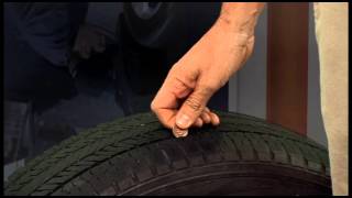 How To Check Tire Tread  3 Easy Ways to Check Tire Tread Depth [upl. by Nert]