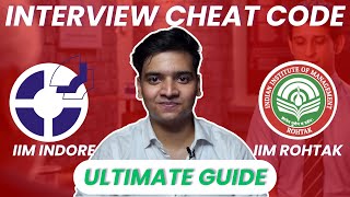 DOMINATE Your IIM Interview IIM Interviews DECODED  Only Video You Need  Rudraksh Pratap Singh [upl. by Niwde]