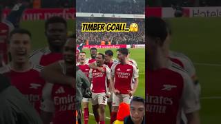 Jurrien Timber Goal Manchester United vs Arsenal 02 muvsarsenal arsenalvsmanchesterunited [upl. by Ttirrem]