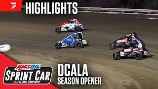 Winter Dirt Games Opening Night  2024 USAC Sprints at Ocala Speedway [upl. by Sinclair254]