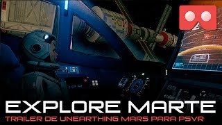 Trailer de Unearthing Mars para PlayStation VR [upl. by Engel]