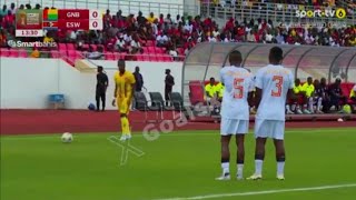 Gol de Bura Nogueira Guiné Bissau Vs Eswatini 10 Destaque de resultados de todos os gols [upl. by Enniotna67]