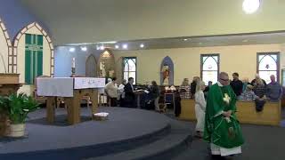 St Brigid amp St John the Baptist Catholic Churches Mass Sunday January 7 2024 at 9am [upl. by Eem448]