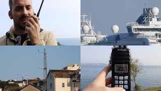 Yaesu FT4X Ham Radio Operations From Devon  Cruise Ships amp Radio Stations [upl. by Sherman]