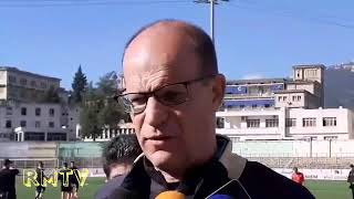 JSK Déclaration de lentraîneur Denis Lavagne avant le depart demain au Mali [upl. by Aisena]