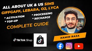 How to Activate UK amp USA Sim in Mobile In 2024  Get UK amp USA Sim in Pakistan  tiktok sims [upl. by Rand231]