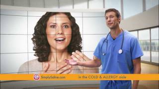 ARM amp HAMMER™ Simply Saline™ Nasal Mists  Featuring Dr Travis Stork [upl. by Adaiha]