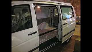 Mercedes Benz Vito LWB Pop Top Roof construction and conversion for 2013  2014 models  Video 1 [upl. by Nylatsirk]