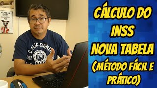 APRENDA A CALCULAR O INSS  NOVA TABELA Método Fácil e Prático [upl. by Kraus]