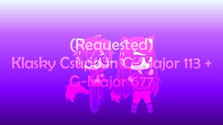 Requested Klasky Csupo In GMajor 113  GMajor 677 [upl. by Blanche]