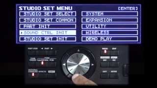 Roland Integra7  How to Initialize a Studio Set [upl. by Hasin]