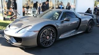 2015 Porsche 918 Spyder in Meteor Grey Metallic [upl. by Kcirdehs]