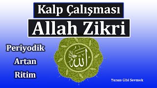 Allah Zikri  Kalp çalışması  Artan Hızda ve faydalı bilgiler  Kalbin dirilişi [upl. by Tumer]