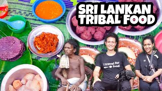 Srilankan Veddha family inspired dishes  Indigenous Srilankan food [upl. by Dleifrag]