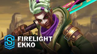 Firelight Ekko Wild Rift Skin Spotlight [upl. by Fairfax]