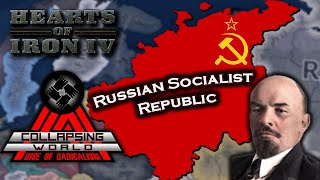 Bringing Down the Commie Hammer in Collapsing World Rise of Radicalism for Hearts of Iron 4 [upl. by Negris690]