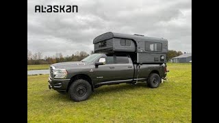 Alaskan Campers Rugged Gray ExteriorKlondike Interior Walk Through [upl. by Ayit]