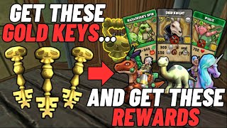 Wizard101 The BEST Ways To Get Gold Skeleton Keys [upl. by Wandie]