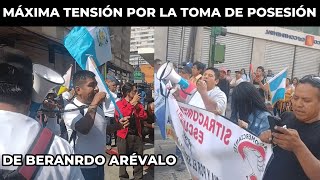 URGENTE INICIA MANIFESTACIÓN PARA QUE SE ENTREGUE CREDENCIALES A LOS NUEVOS DIPUTADOS GUATEMALA [upl. by Yelahs]