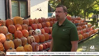 Overland Park pumpkin house dazzles Halloween fans with over 300 carvings [upl. by Ferwerda]