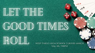 WFHS Prom Grand March  Let the Good Times Roll 20232024 [upl. by Bethena]