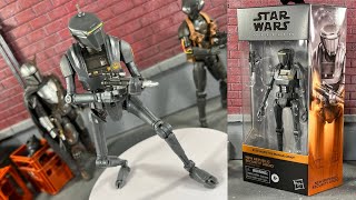 Star Wars Black Series New Republic Security Droid The Mandalorian Action Figure Review [upl. by Danny989]