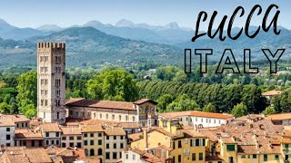 Lucca  Tuscany  Walking Tour  Italy 🇮🇹 [upl. by Anaeed675]