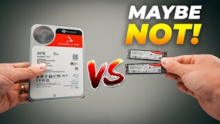 5 Reasons You Should buy an HDD Instead of NVMe feat Seagate Ironwolf Pro amp Exos [upl. by Asyar]