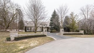 Grand Bill Hicks Mansion in Oakville Ontario Canada [upl. by Springer]