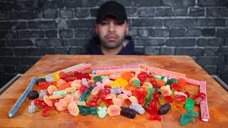 ASMR CANDY SALAD MUKBANG [upl. by Adnoel]