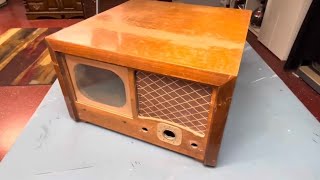 1949 Admiral 7” TV Restore Part 3 [upl. by Phillane865]