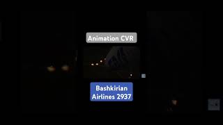 Bashkirian Airlines 2937Uberlingen 2002 animation CVR [upl. by Hudson848]