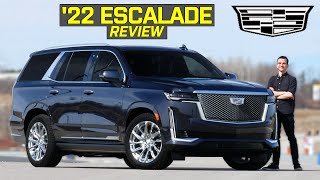 130K LUXURY BEHEMOTH  2022 Cadillac Escalade Premium Luxury Platinum  Review [upl. by Yclek]