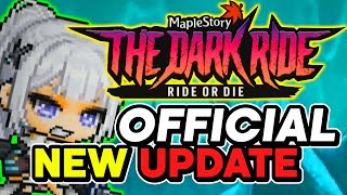 BRAND NEW UPDATE ANNOUNCED Maple Fest 2024  MapleStory The Dark Ride Update Overview [upl. by Thurstan102]