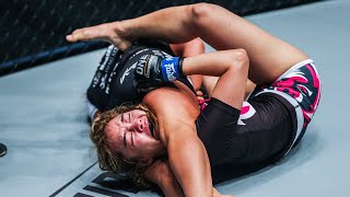 NASTIEST Womens Submissions In ONE History 😳 [upl. by Ahsemit]