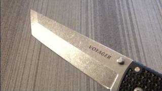 Cold Steel XL Tanto Voyager Stonewashed [upl. by Sylera]